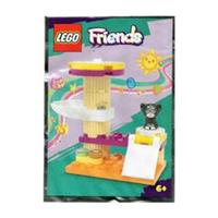 Retired LEGO Friends Cat Tree with Kitten Poly‑Foil Pack Set 562301 New & Sealed