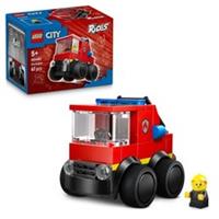 LEGO City Rides Fire Engine Toy - Emergency Vehicles Building Set w/a Firefigh