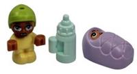 LEGO 2x Baby Infant Minifigures with 1x Bottle NEW!!