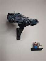 Wall mount for LEGO 77256 Speed Champion Time Machine from Back to the Future
