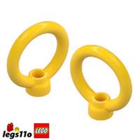 LEGO 3917 Pack of 2x - Sonic The Hedgehog Ring Hoop 3x3 with 1x1 Stud Holder NEW