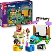 LEGO Friends Friendship Movie Night Toy With 2 Mini Dolls For 6+ Year Old Kids