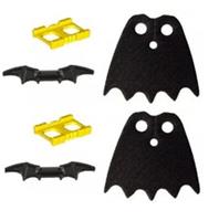 LEGO Batman 2 Bat-a-rang, 2 x Utility Belt and 2 x Custom Capes NEW Accessories