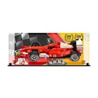UNIQUEDISPLAY Display Case for LEGO 11375 Ferrari F2004 & Michael Schumacher