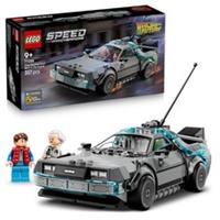 LEGO Speed Champions Time Machine from Back to the Future Toy Car Model Kit