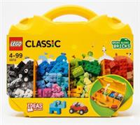 LEGO 10713 Classic Yellow Creative Carry Suitcase Building Bricks Starter Set