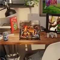 UNIQUEDISPLAY Display Case for LEGO 77093 Ocarina of Time The Final Battle