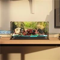 UNIQUEDISPLAY Display Case for LEGO 21366 Floating Sea Otters