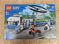 Lego City 60244 Police Helicopter Transport 2020 New Boxed Retired