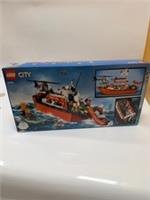 LEGO City Coast Guard Rescue Boat & Helicopter Set 60504