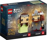 LEGO BRICKHEADZ: Aragorn & Arwen (40632) ⭐️Brand New & Sealed⭐️
