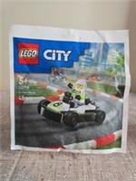 LEGO 30719 Go Kart Racer Polybag New Sealed Minifigure City Racing Car Mini Set