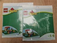 Lego Duplo 2304 Green Baseplate 38cmx38cm 24x24 New Sealed x2