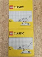 Lego Baseplate 32x32 White 11026 New Sealed x2
