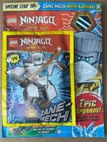 LEGO NINJAGO MAGAZINE ISSUE #141 ~ NEW WITH 99 PIECE ZANE MECH WITH KATANA! #4