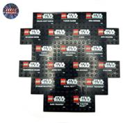 LEGO Star Wars / MOC Custom Printed Plates on New LEGOs: TRACKED 48hr P&P
