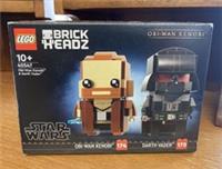 LEGO Star Wars Obi-Wan & Darth Vader Brickheadz 40547 Brand New in Sealed Box
