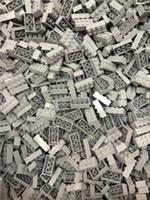 LEGO Bricks 2x4 - Part No. 3001 - Light Bluish Grey - LBG - NEW - 10/20/50/100