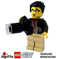 LEGO CITY - Photographer 2026 minifigure NEW with Camera accessory