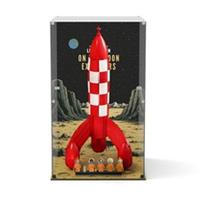 UNIQUEDISPLAY Display Case for LEGO 21367 Tintin Moon Rocket