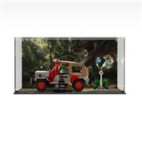UNIQUEDISPLAY Display Case for LEGO 77984 Jurassic Park Jeep Wrangler