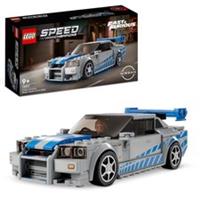 LEGO 76917 Speed Champions 2 Fast 2 Furious Nissan Skyline GT-R (R34) Macchina G