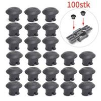 100x Black For Lego Technic Link Tread Attachment Rubber Grip Part #24375 NEW