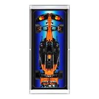 UNIQUEDISPLAY Wall Display Case for LEGO 42228 McLaren MCL39 F1 Car