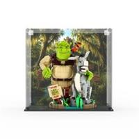 UNIQUEDISPLAY Display Case for LEGO 72423 Shrek, Donkey & Puss in Boots