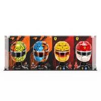UNIQUEDISPLAY Display Case for LEGO 43014, 43022, 43017 & 43023 F1 Helmets