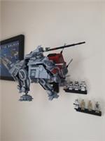 Wall mount for LEGO 75337 Star Wars AT-TE