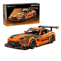 CaDA Mercedes-AMG GT3 1:8 Sports Car Brick Set 3D Model 5466 Pieces C64008W