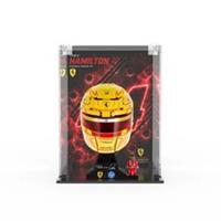 UNIQUEDISPLAY Display Case for LEGO 43022 Scuderia Ferrari HP Lewis Helmet
