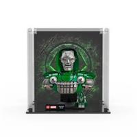 UNIQUEDISPLAY Display Case for LEGO 76345 Doctor Doom Bust