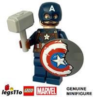LEGO Marvel Avengers Endgame - Captain America NEW minifigure SH0736 from 76323