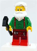 LEGO CITY Advent - Workshop Santa Minifigure - 60510 - Brand New