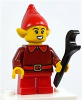 LEGO CITY Advent - Red Elf Minifigure - 60510 - Brand New