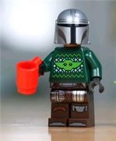 LEGO Star Wars Advent - Christmas Mandalorian Minifigure - 75456 - Brand New