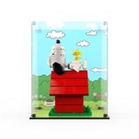 UNIQUEDISPLAY Display Case for LEGO 21368 Peanuts: Snoopy's Doghouse