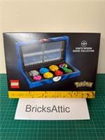 LEGO 40892 Pokemon Kanto Region Badge Collection GWP - Brand New - Free P&P