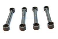 LEGO 4x Technic Link 1 x 6 without stoppers Dark Bluish Grey 2739a 32005 NEW