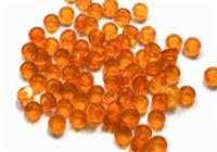 Lego 40x Tile, Round 1 x 1 98138 Trans-Orange NEW