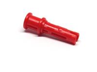 Lego 15x Technic Pin 3L, Friction Ridges and Stop Bush Red 32054