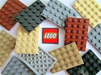 LEGO PLATES 4x6 (Packs of 2) Design 3032 - Select Colour - FREE POSTAGE