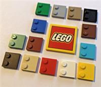 LEGO 2x2 Tile Bricks with 2 Studs (Packs of 8) - Choose Colour NEW Design 33909