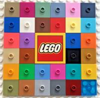 LEGO 2x2 Tile Bricks with Centre Stud (Packs of 8) - Choose Colour Design 23893