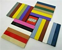 LEGO 1x6 Tile Bricks (Packs of 6 or 12) - Choose Colour covers 6x6 12x6 - 6636