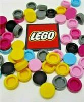 LEGO Round Tiles 1x1 (x20) Choose Colour - Design 35380, 35381, 98138 Art