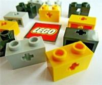 LEGO Technic Brick 1x2 with Axle Hole with 'X' Opening (Pack of 8) Design 32064