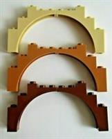 LEGO Arch 1x5x4 Regular or Inverted Bow (4 in Pack) - Design 30099, 2339, 14395